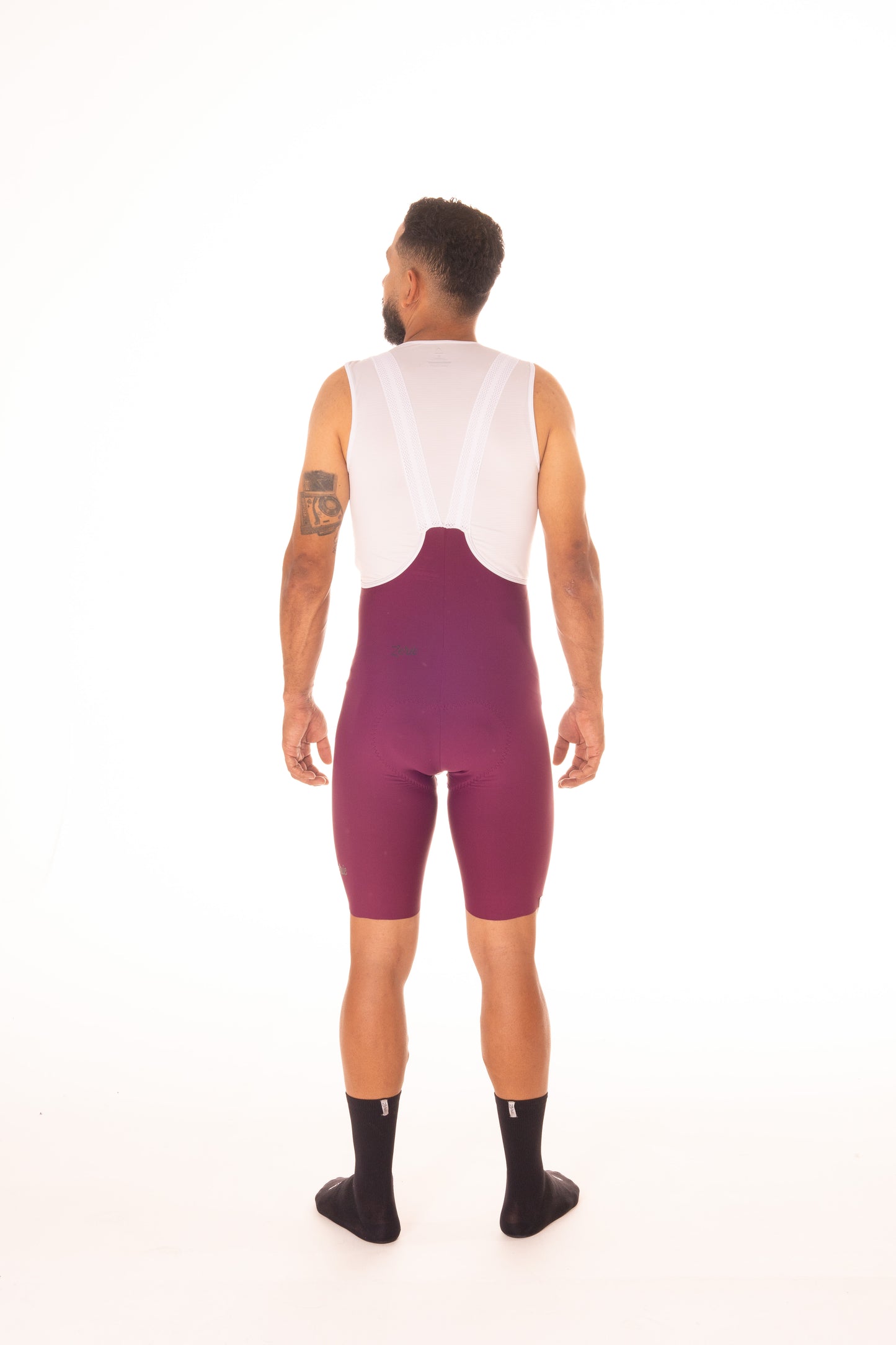 Bib Short Way To Pro Hombre Guinda