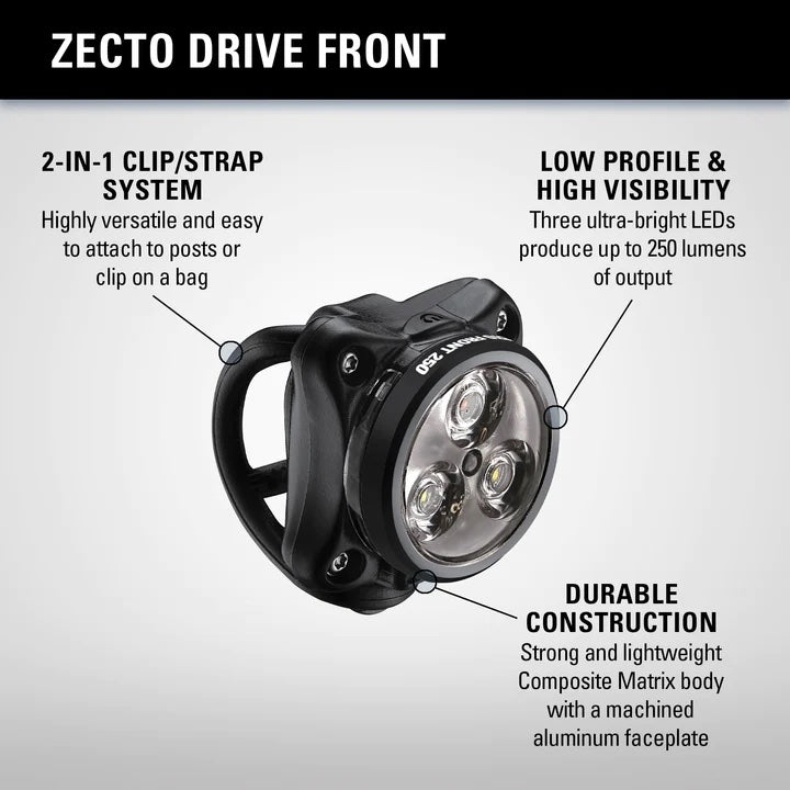 Luz Blanca delantera | Zecto Lezyne