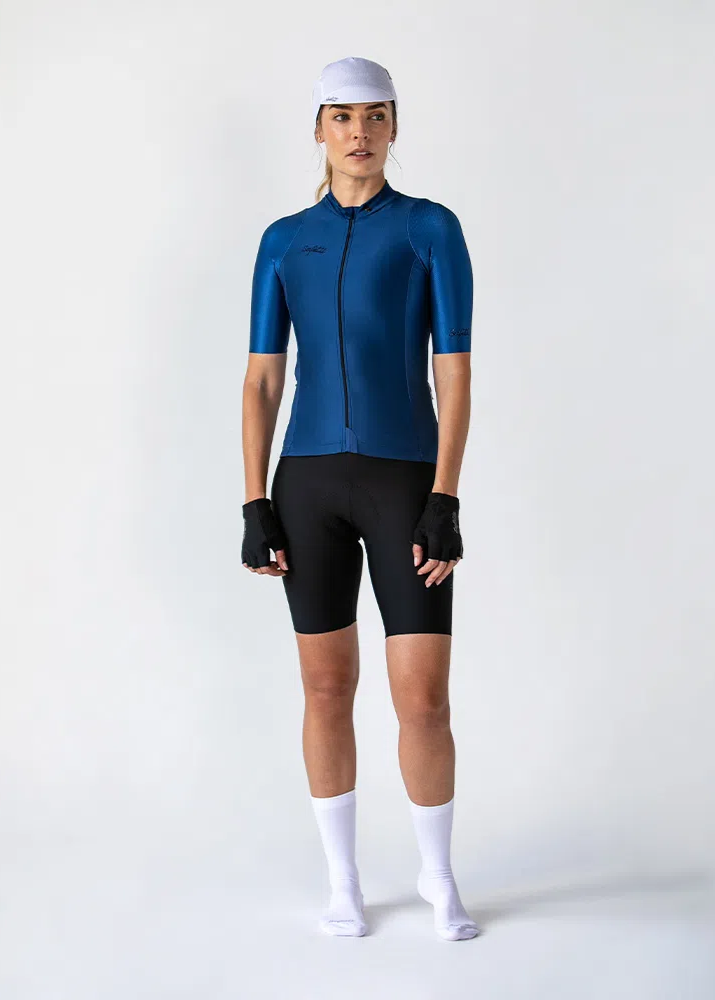 Jersey Essenziale Blu Lombardia Mujer