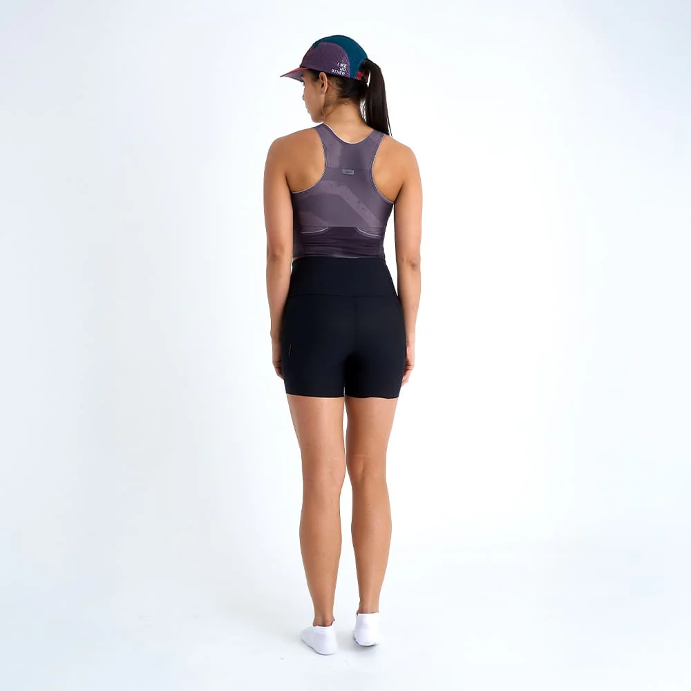 SHORT CORTO RUNNING TITAN 2.0 CUT NERO PARA MUJER