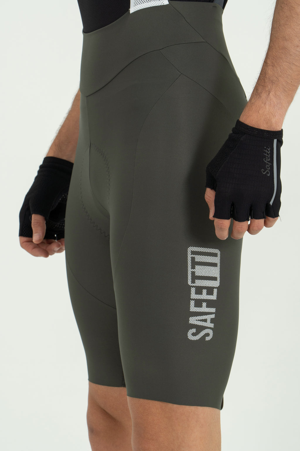 BIB SHORT GIRONA GRIS HOMBRE