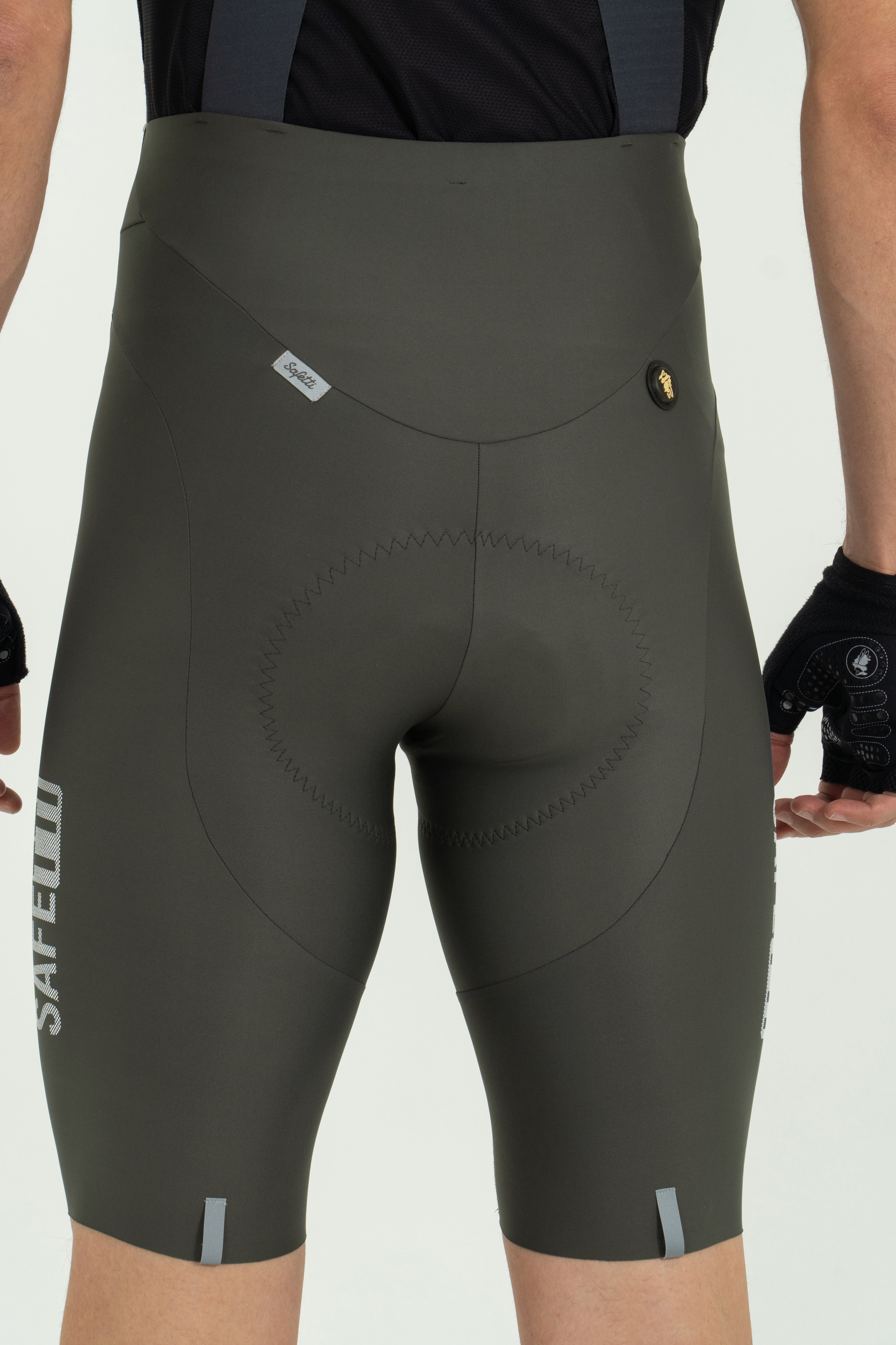 BIB SHORT GIRONA GRIS HOMBRE