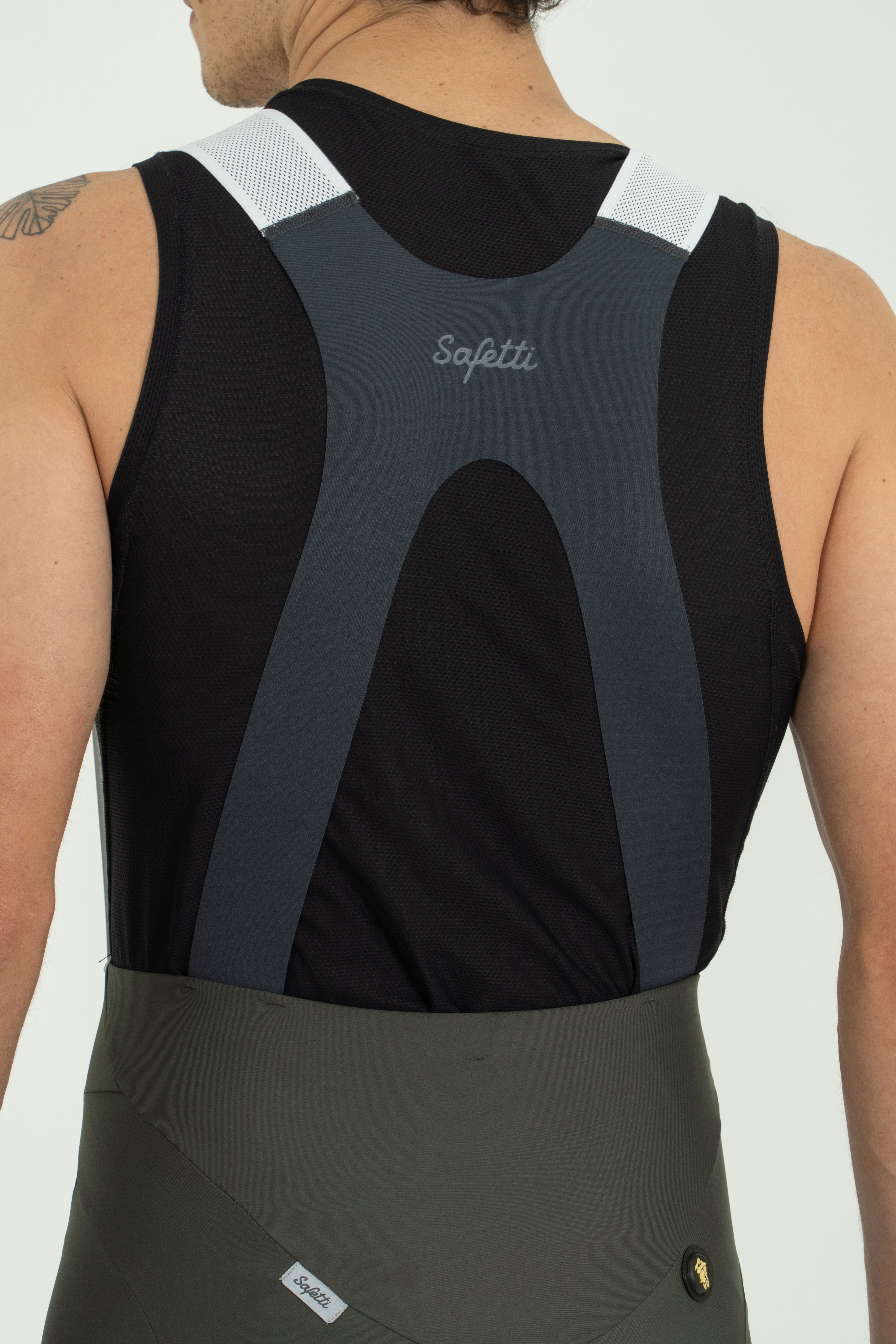 BIB SHORT GIRONA GRIS HOMBRE