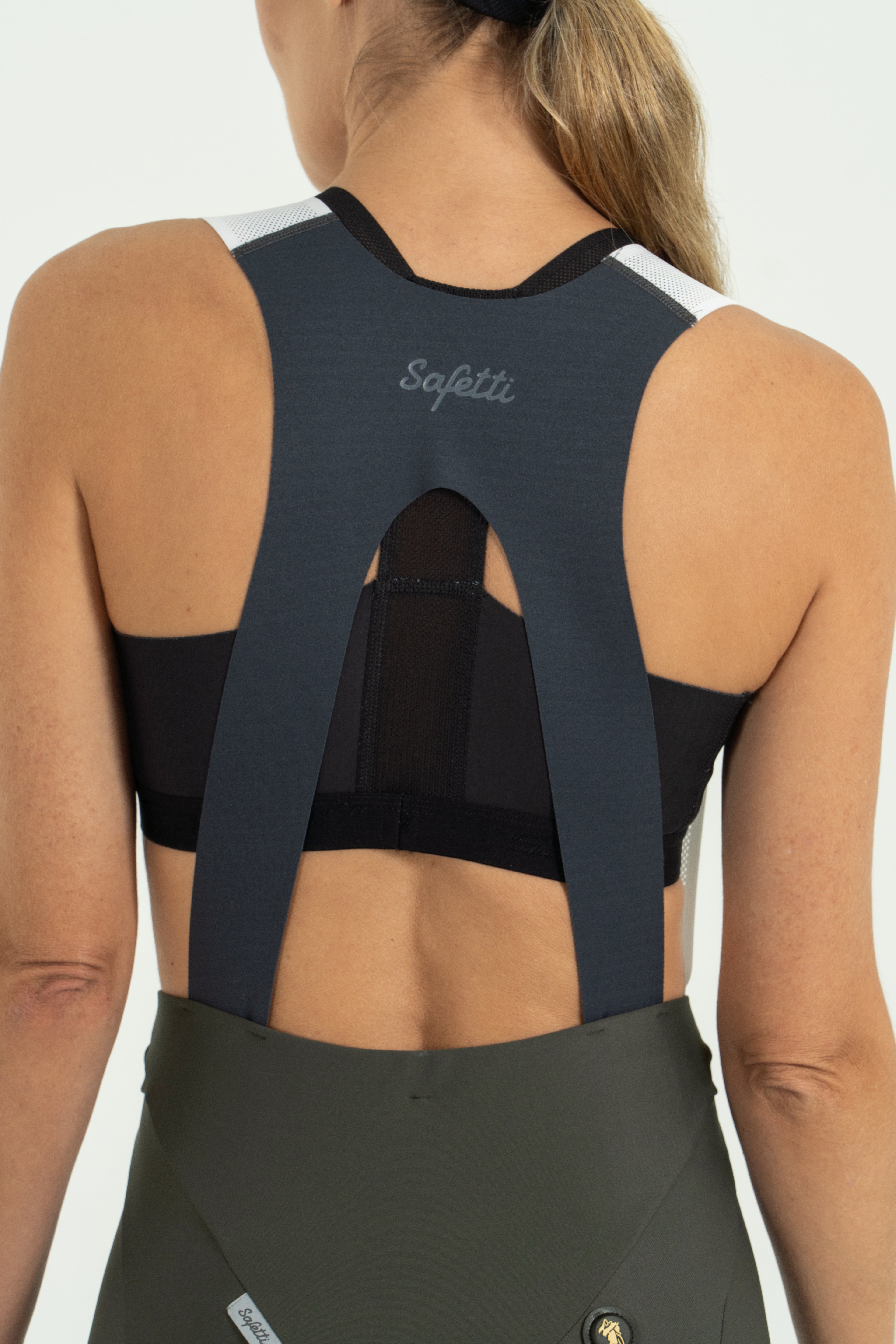 BIB SHORT GIRONA GRIS | MUJER