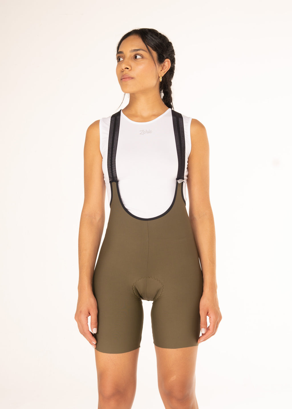 BIb Short Zerie Way to Pro Mujer Verde Olivo