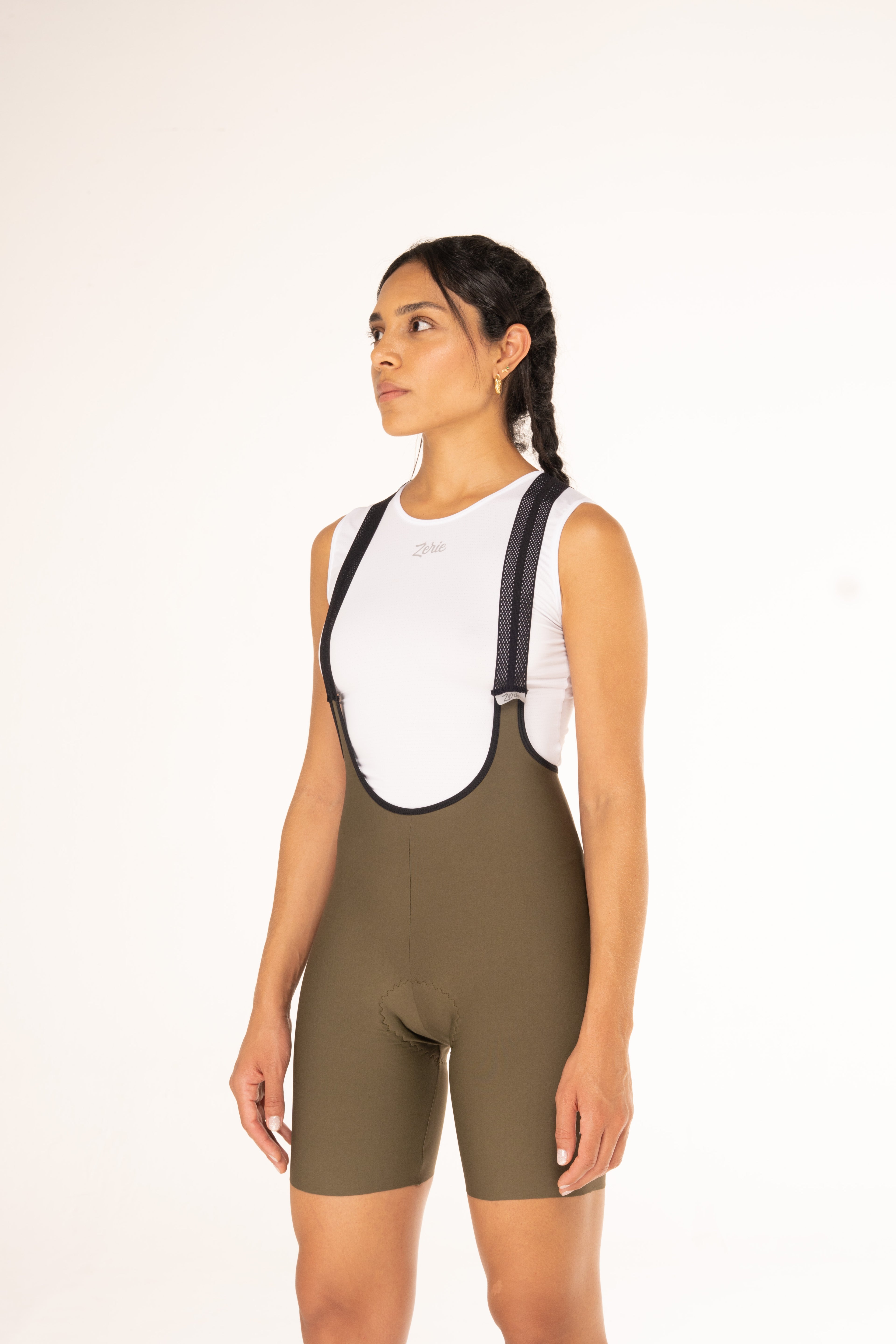 BIb Short Zerie Way to Pro Mujer Verde Olivo