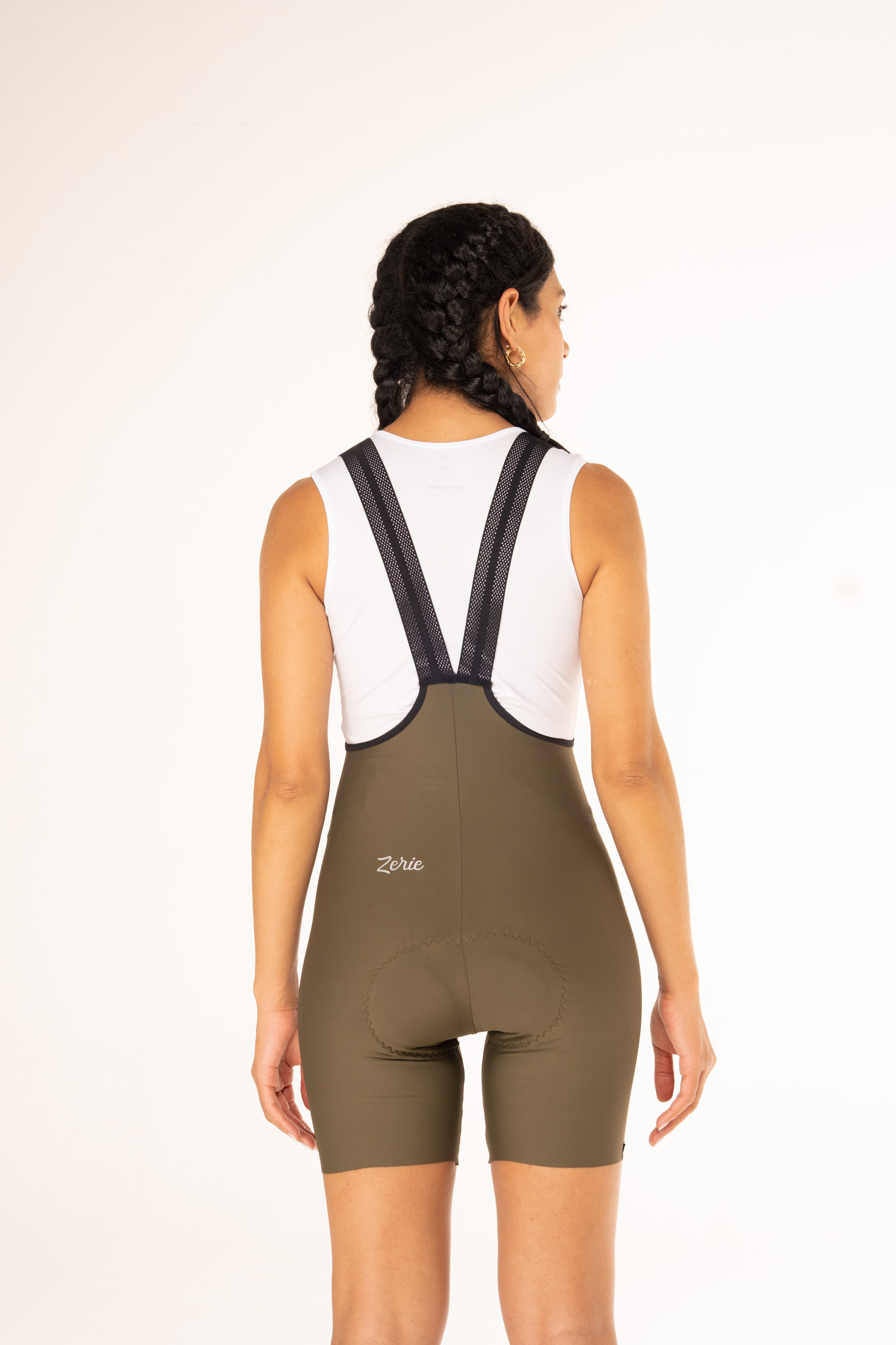 BIb Short Zerie Way to Pro Mujer Verde Olivo