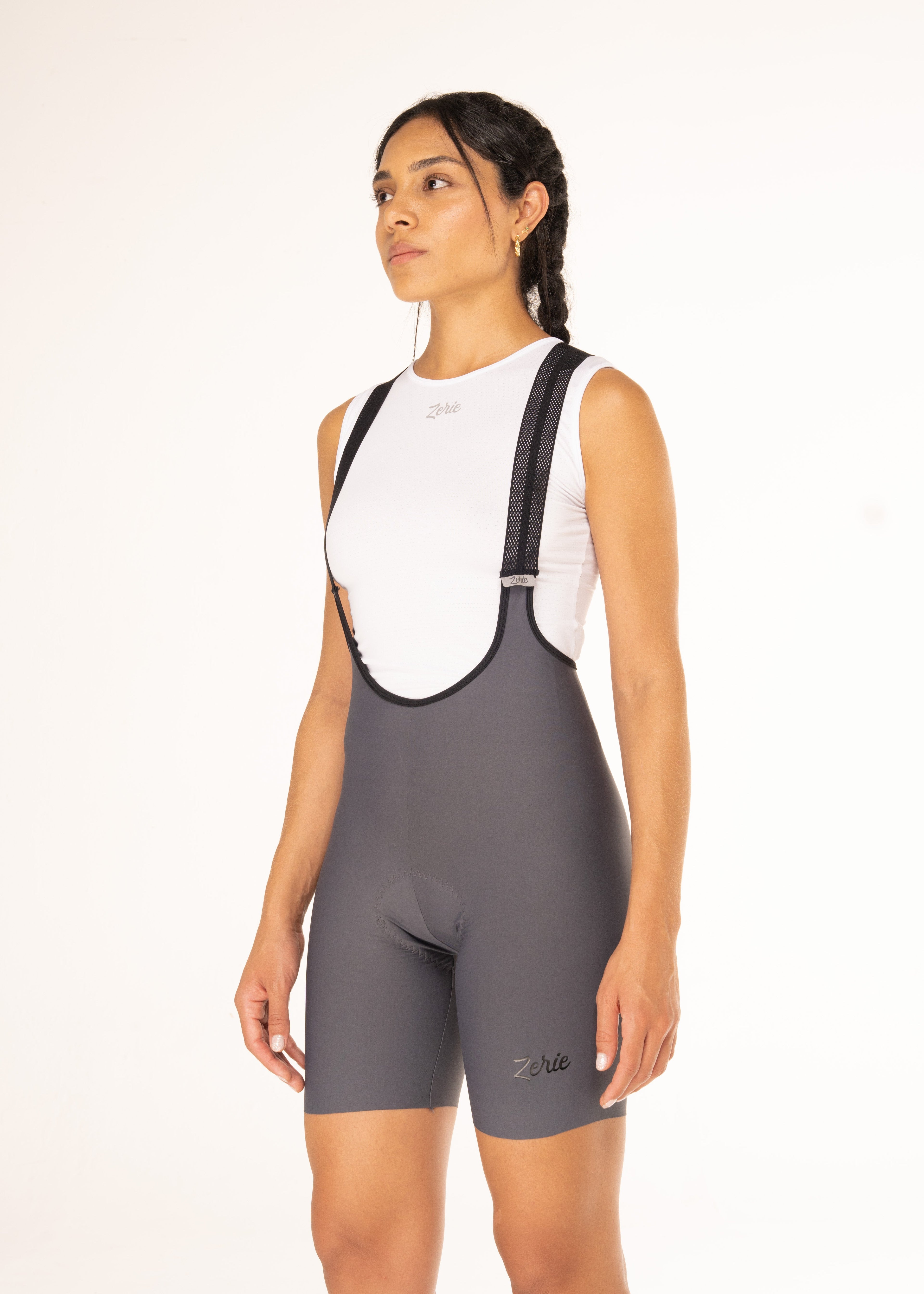 BIb Short Zerie Way to Pro Mujer - Gris