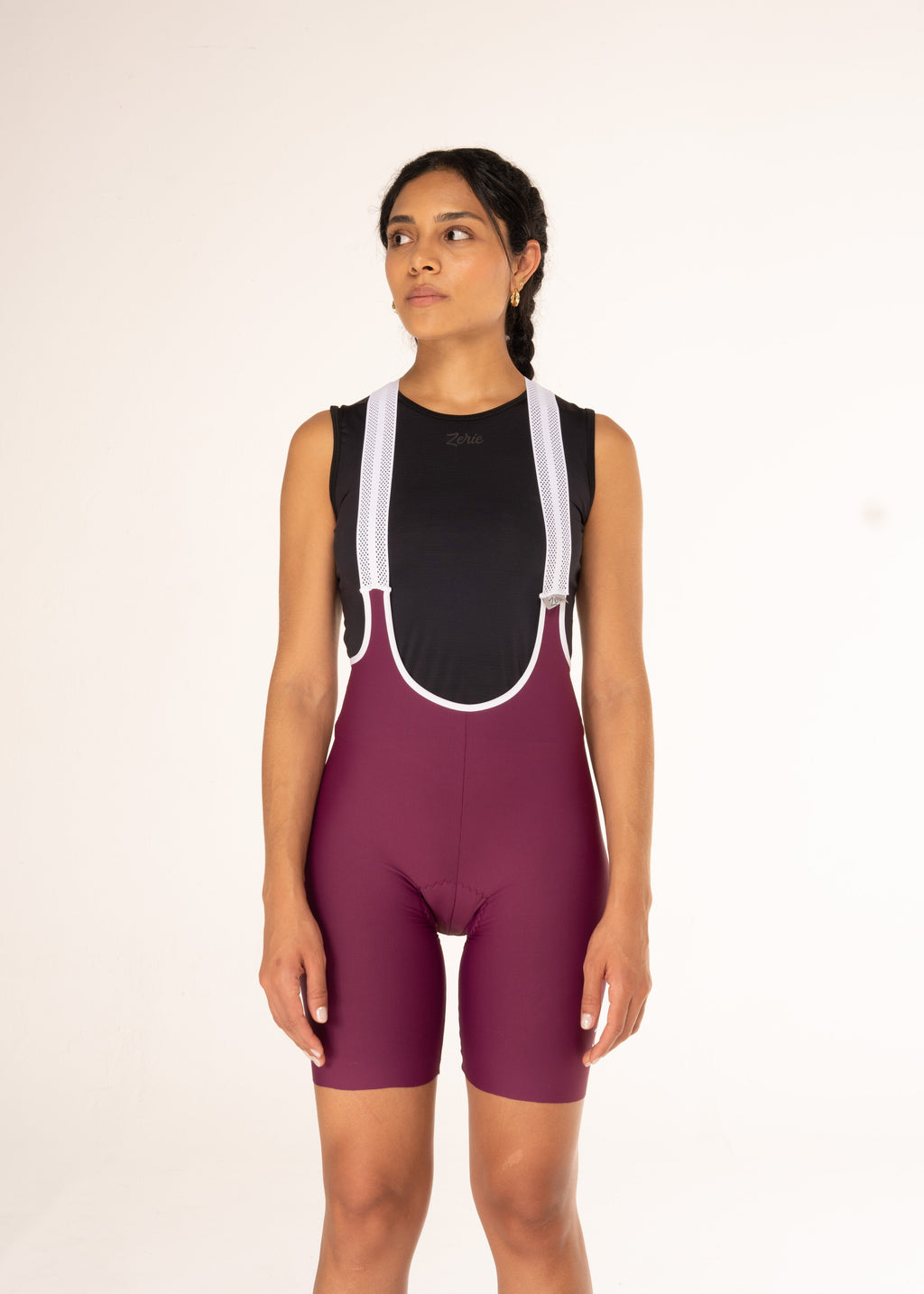 BIb Short Zerie Way to Pro Mujer Guinda