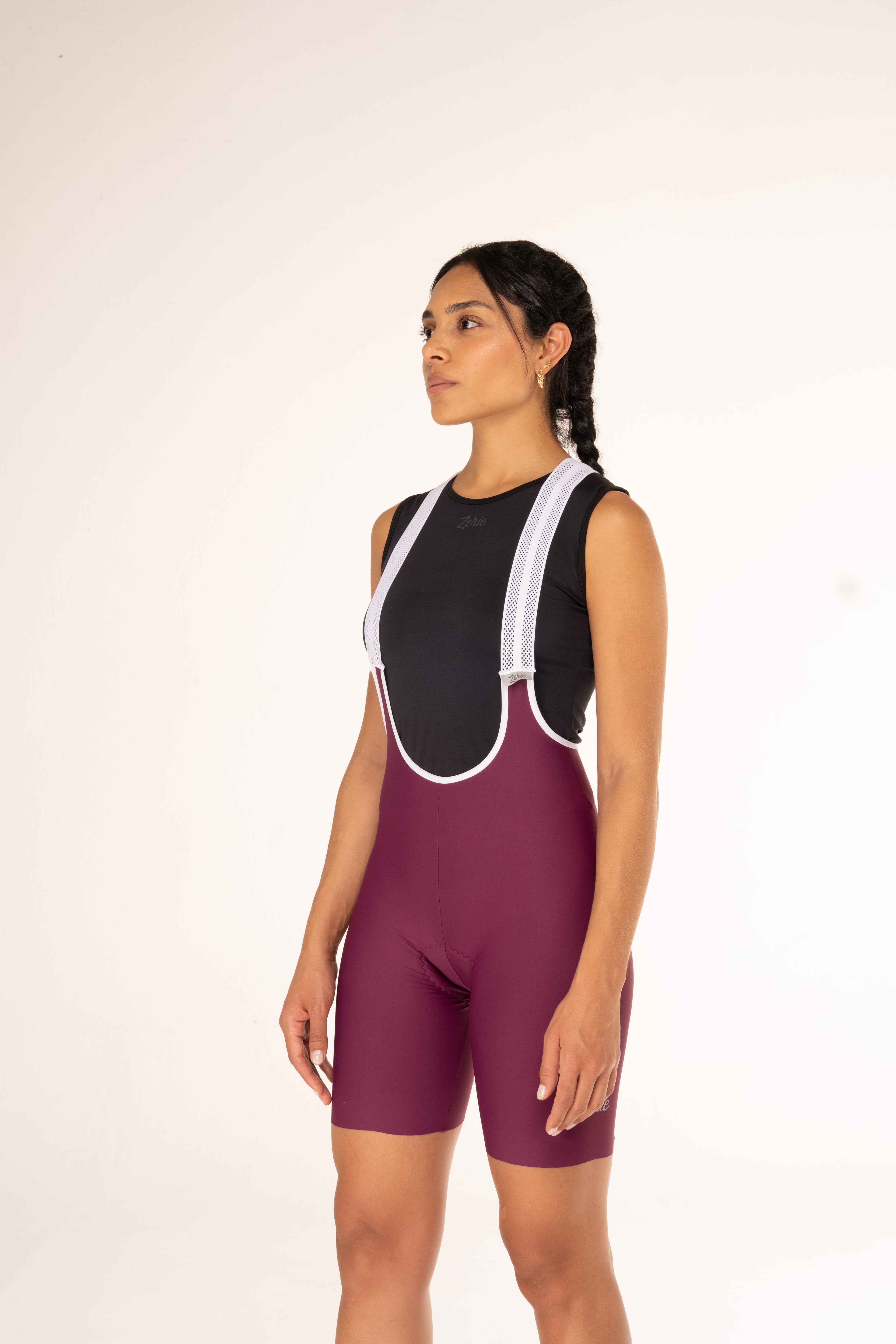 BIb Short Zerie Way to Pro Mujer Guinda