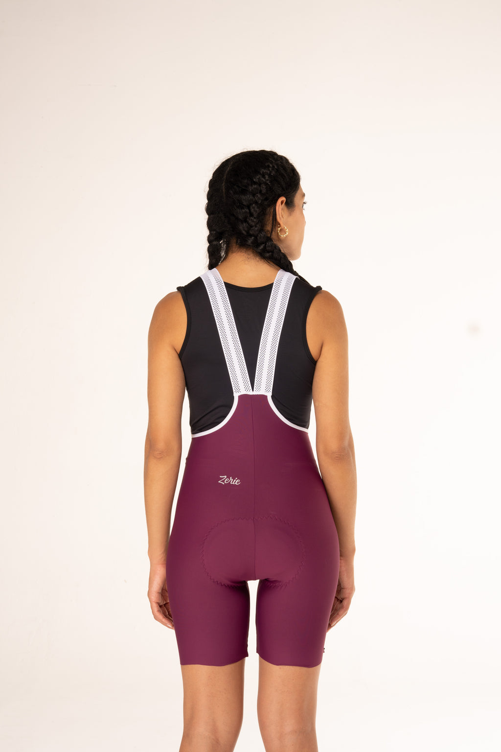 BIb Short Zerie Way to Pro Mujer Guinda