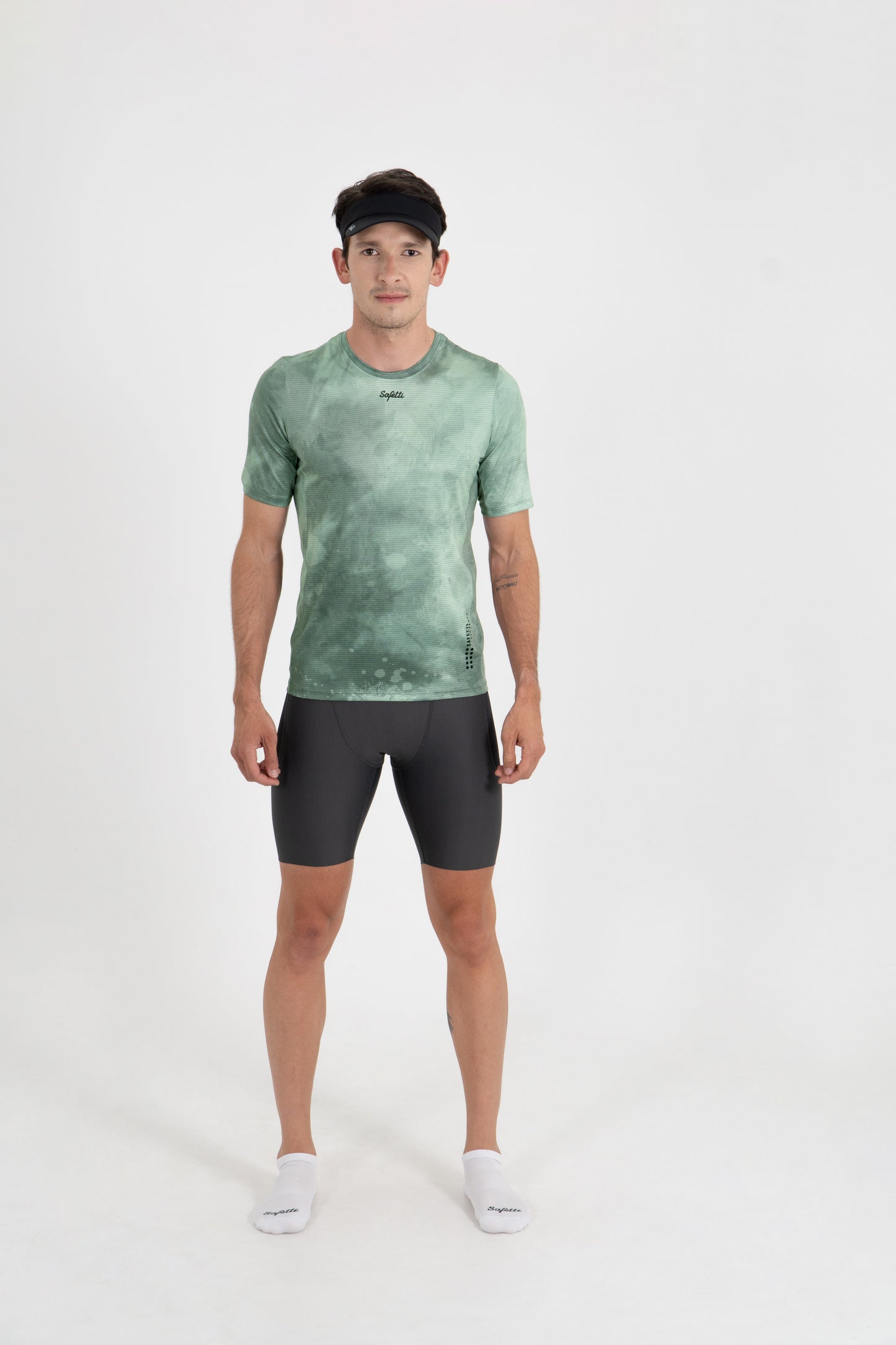 Polo Running Moisture Olive