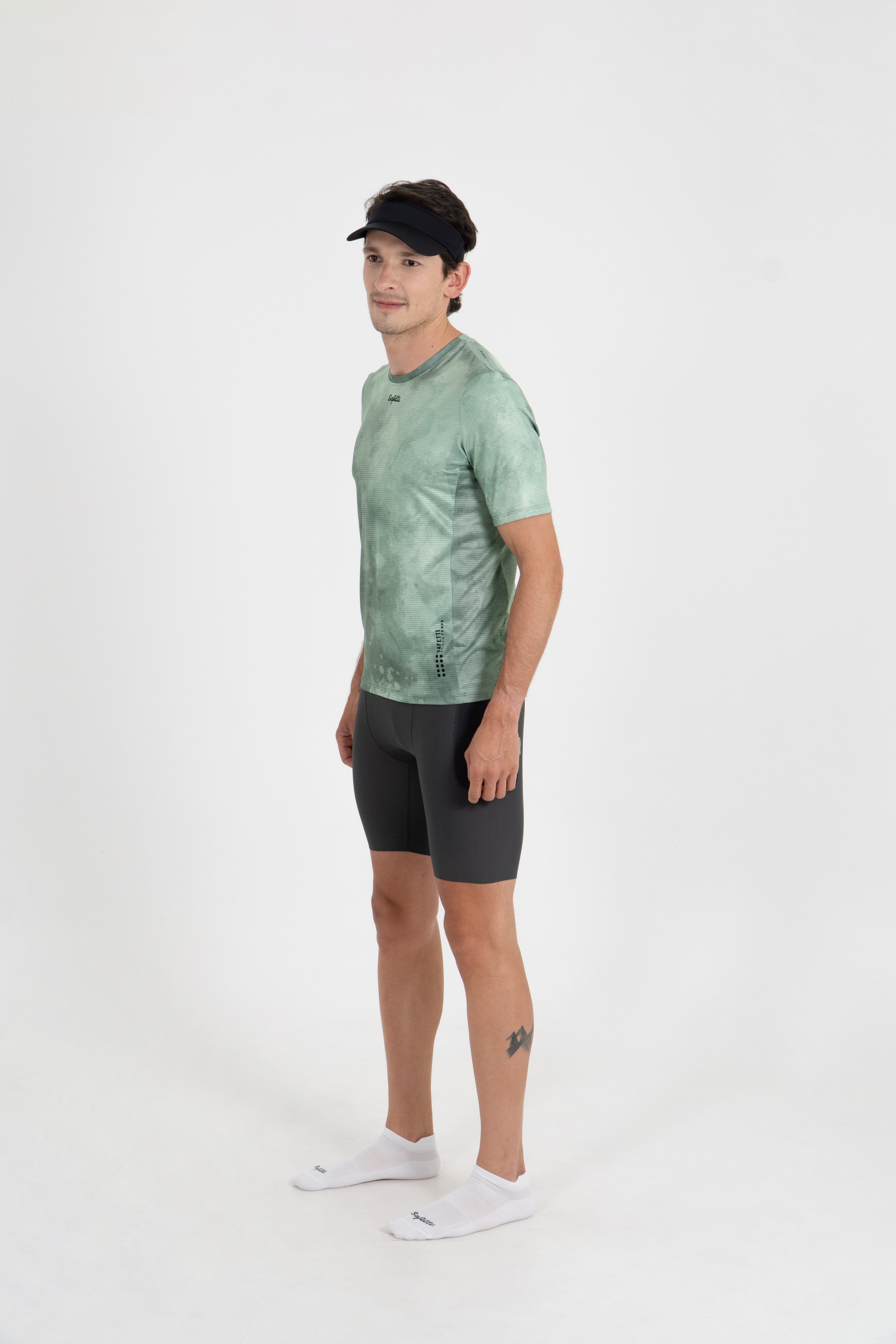 Polo Running Moisture Olive