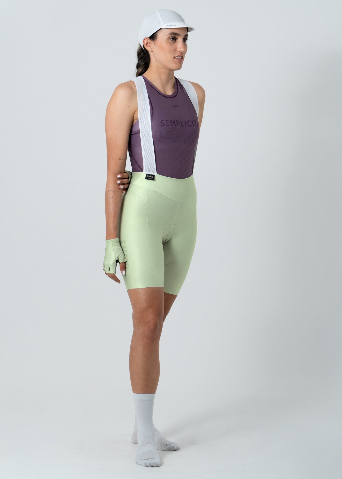 BIB SHORT GIRONA COLORS STEVIA | MUJER