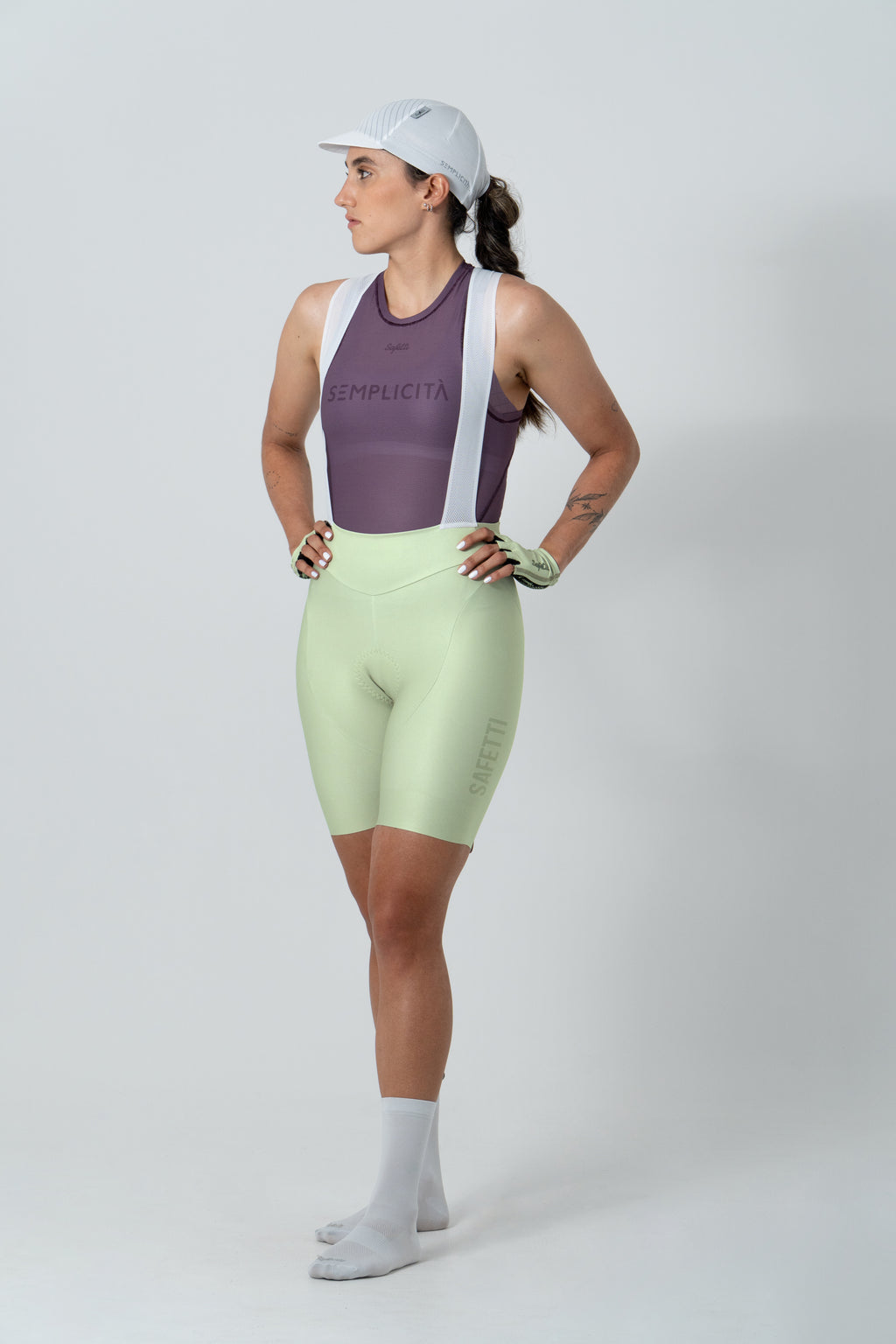 BIB SHORT GIRONA COLORS STEVIA | MUJER