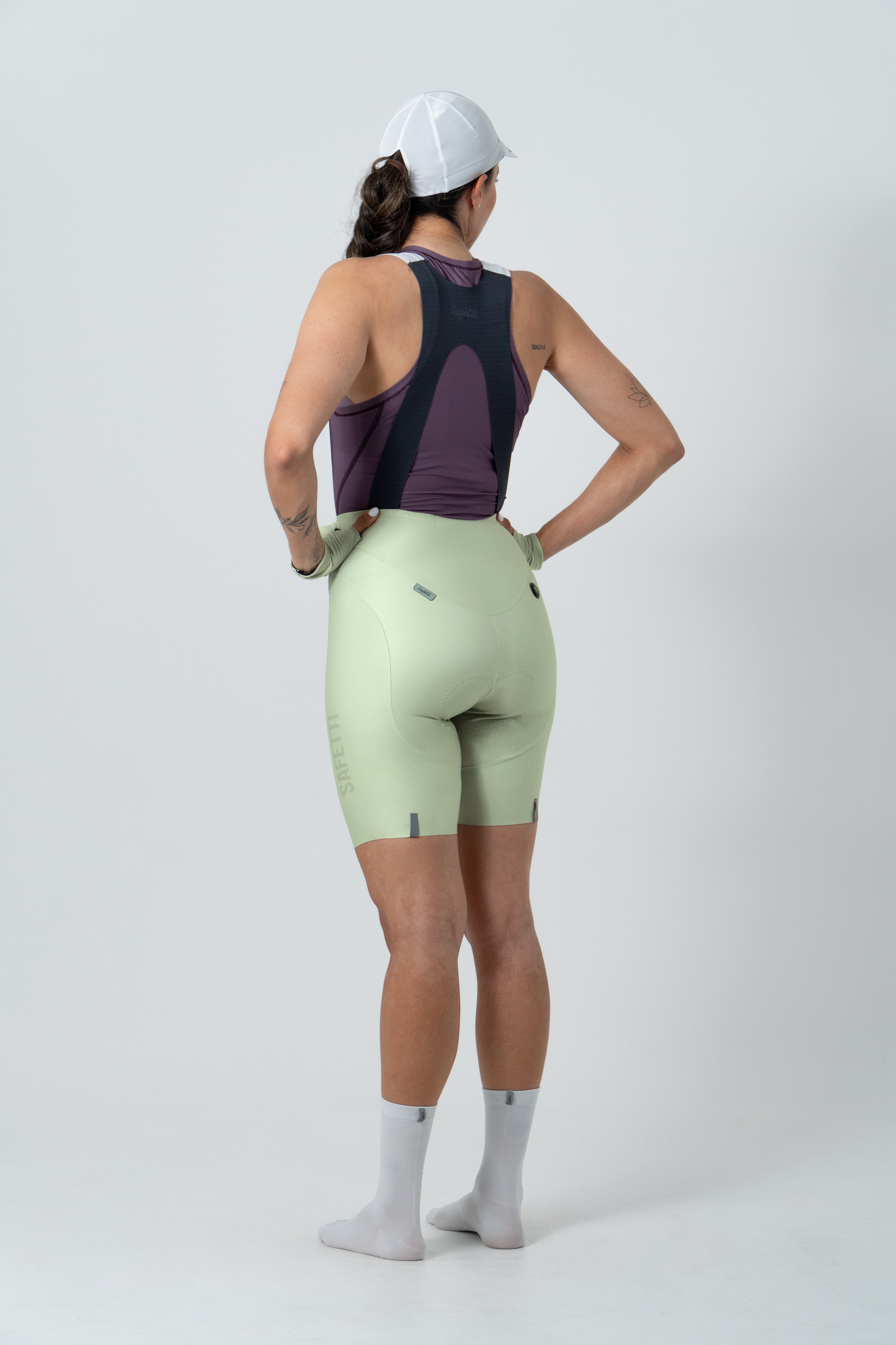 BIB SHORT GIRONA COLORS STEVIA | MUJER