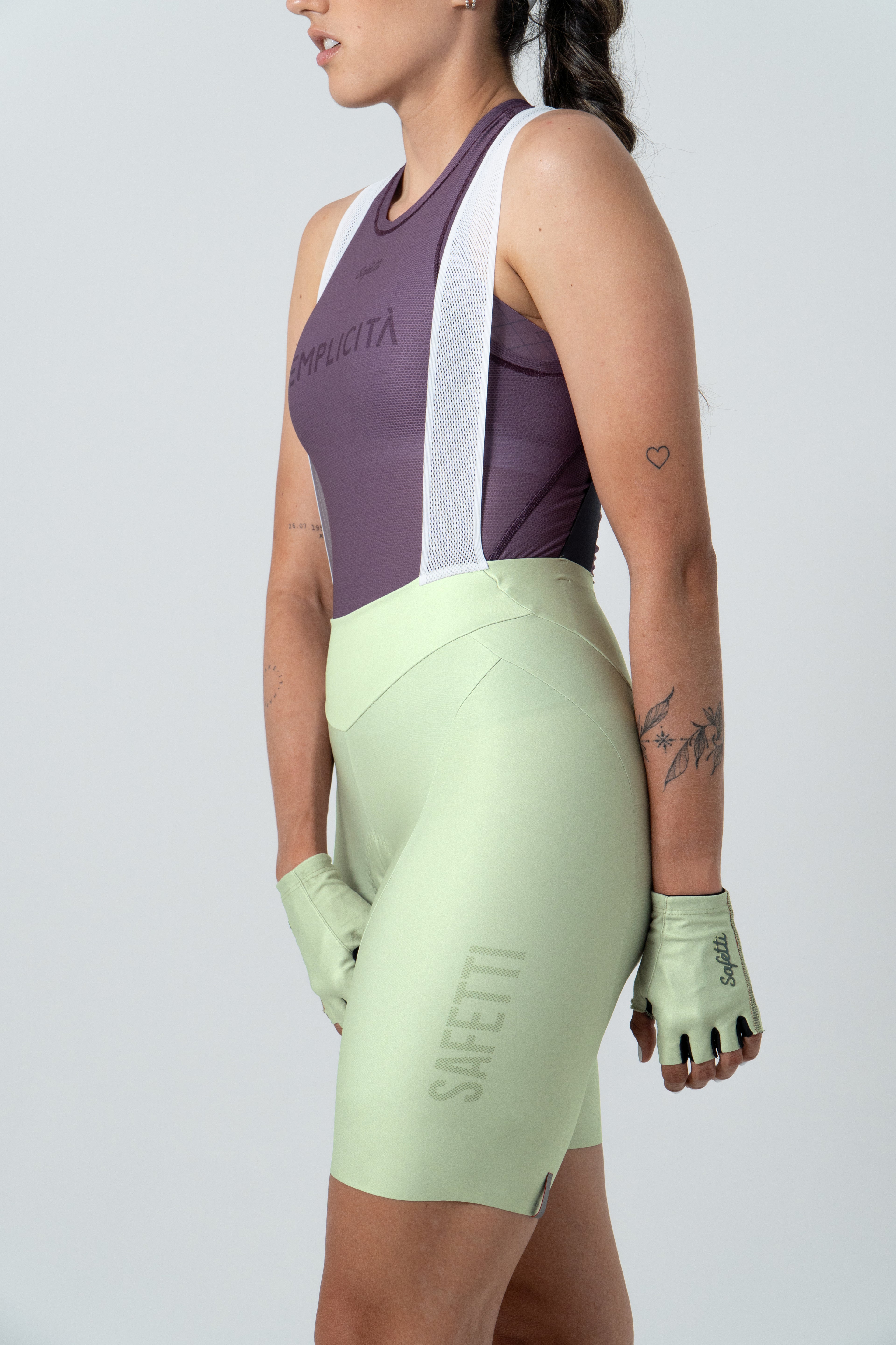 BIB SHORT GIRONA COLORS STEVIA | MUJER