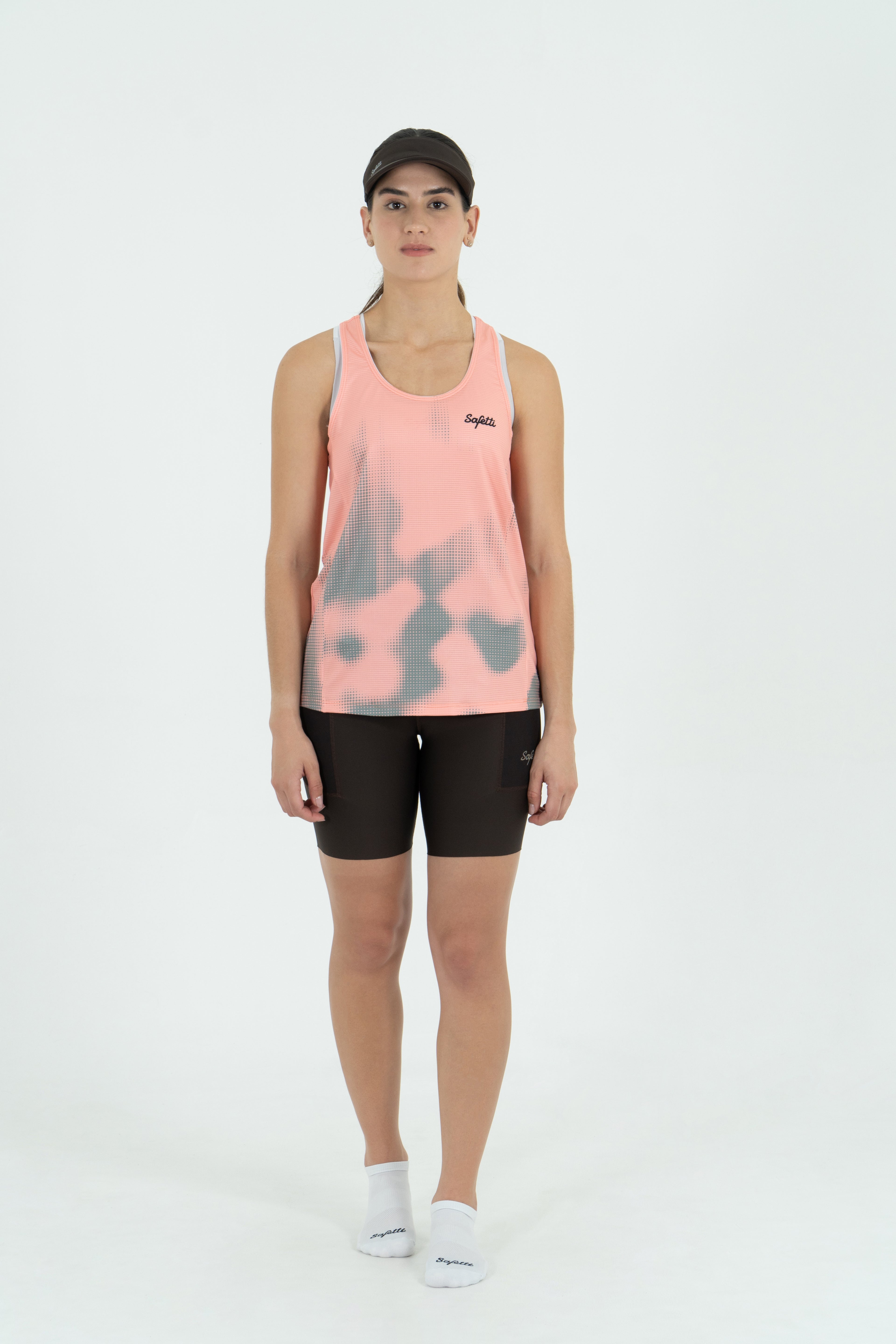 Camiseta Manga Sisa Diffuse Salmon