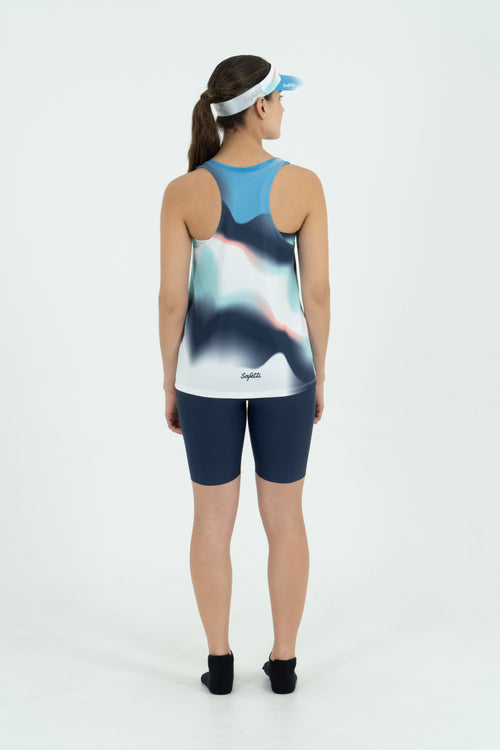 Camiseta Manga Sisa Aurora Blue