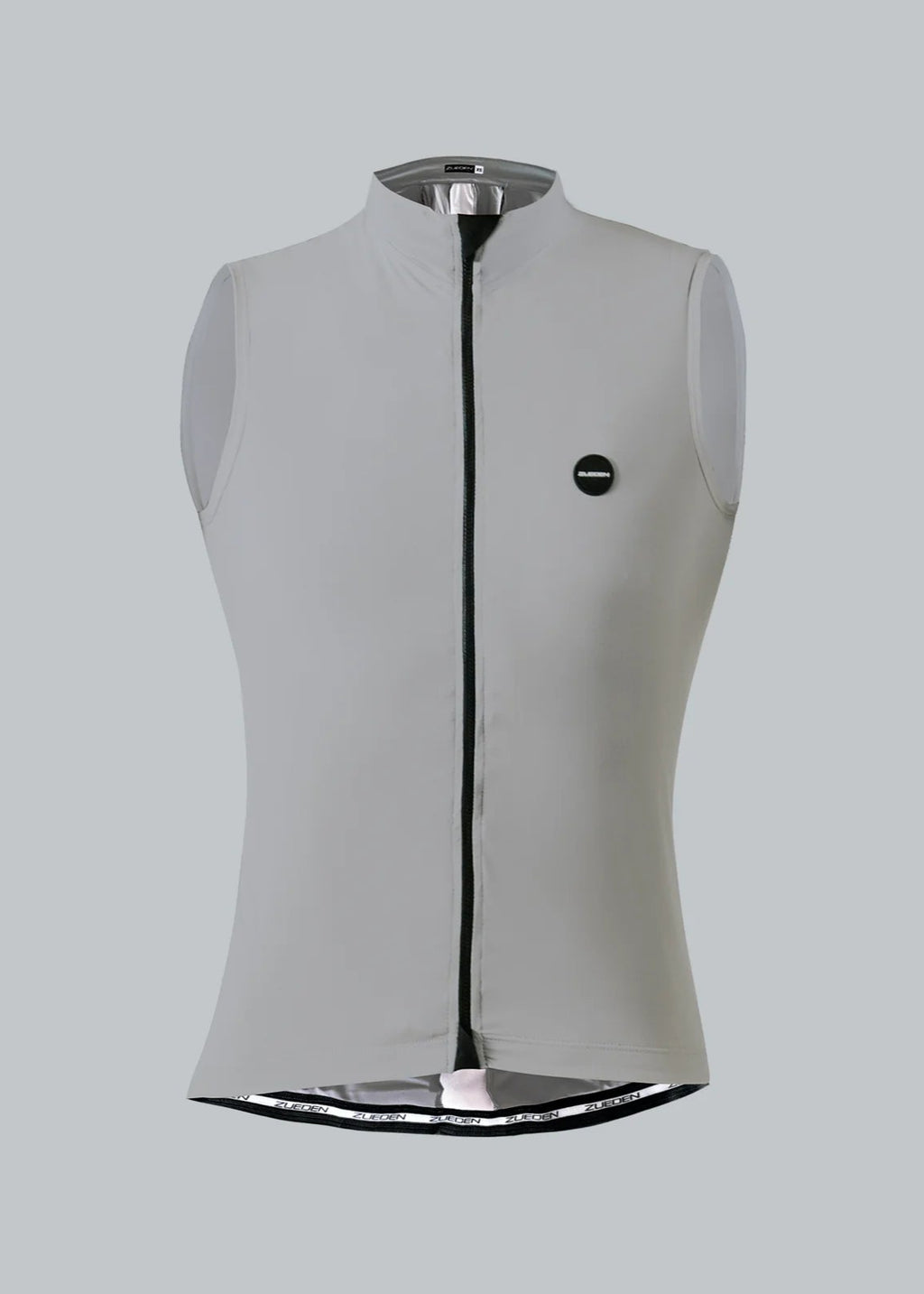 Chaleco Ciclismo Dama Cyclone Gris Platinum