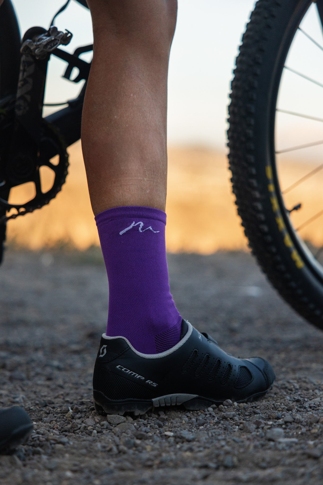 Medias Deportivas - Morado - Ciclismo | Running