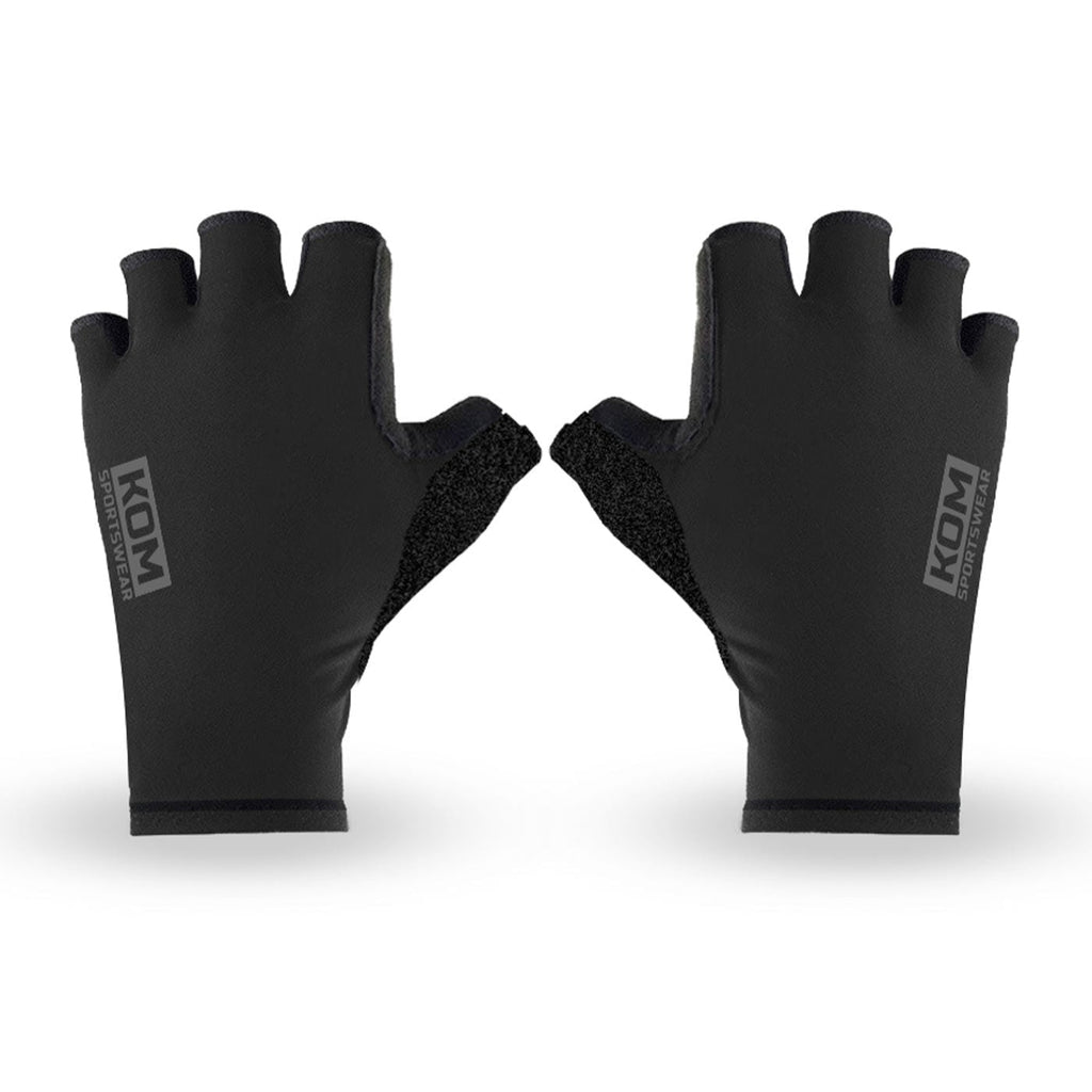 Guantes Cortos KOM Negro