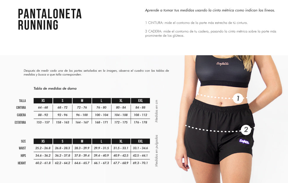 Short Mezzanotte Mujer