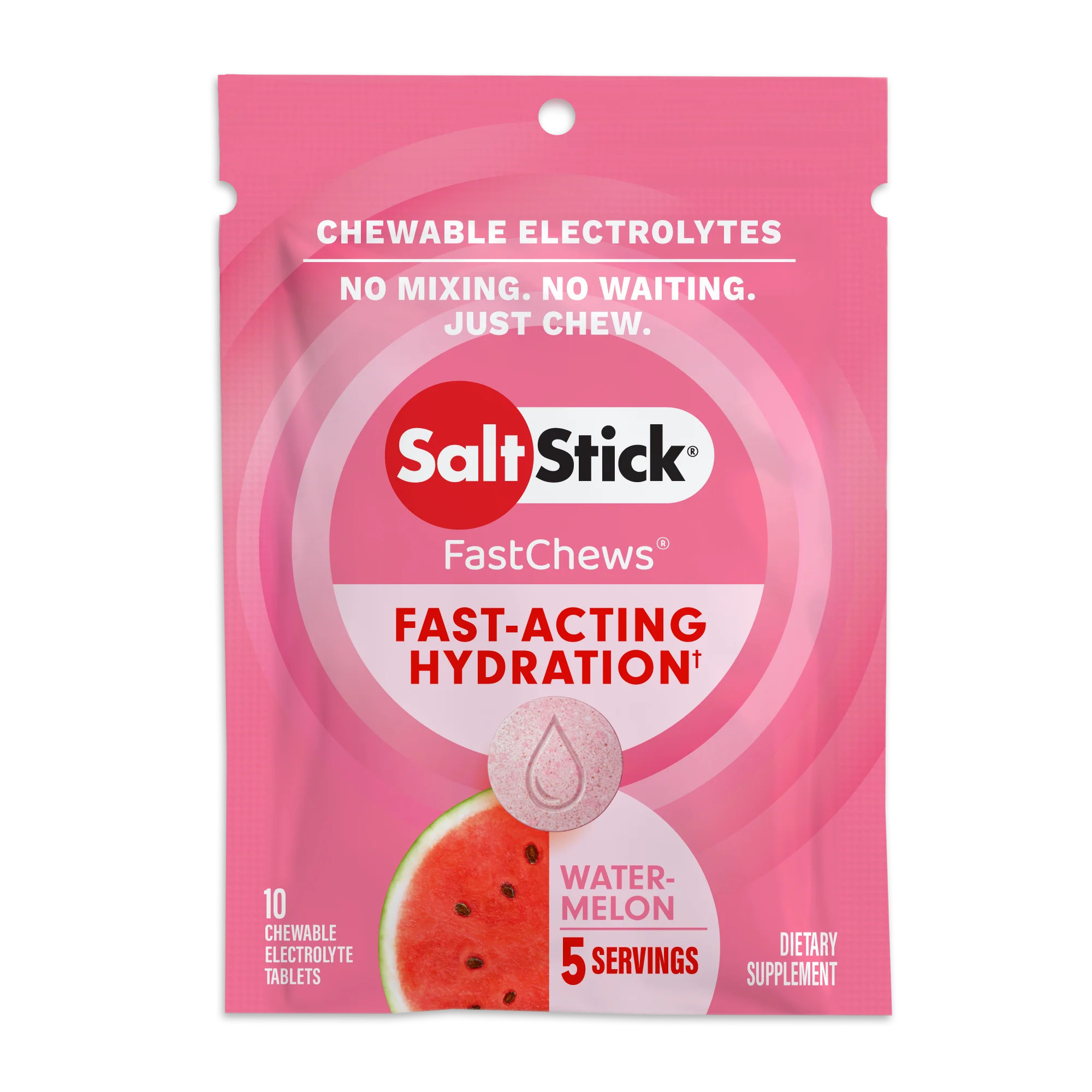 SaltStick Fastchews x10 - Sandia