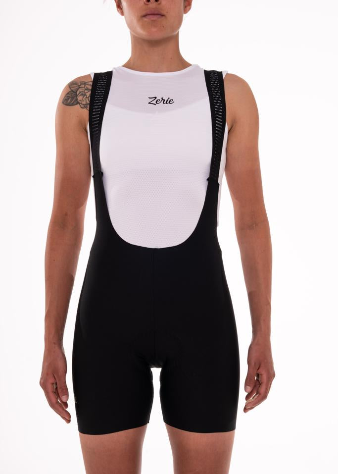 Bib Short Zerie Pro Line Negro Mujer
