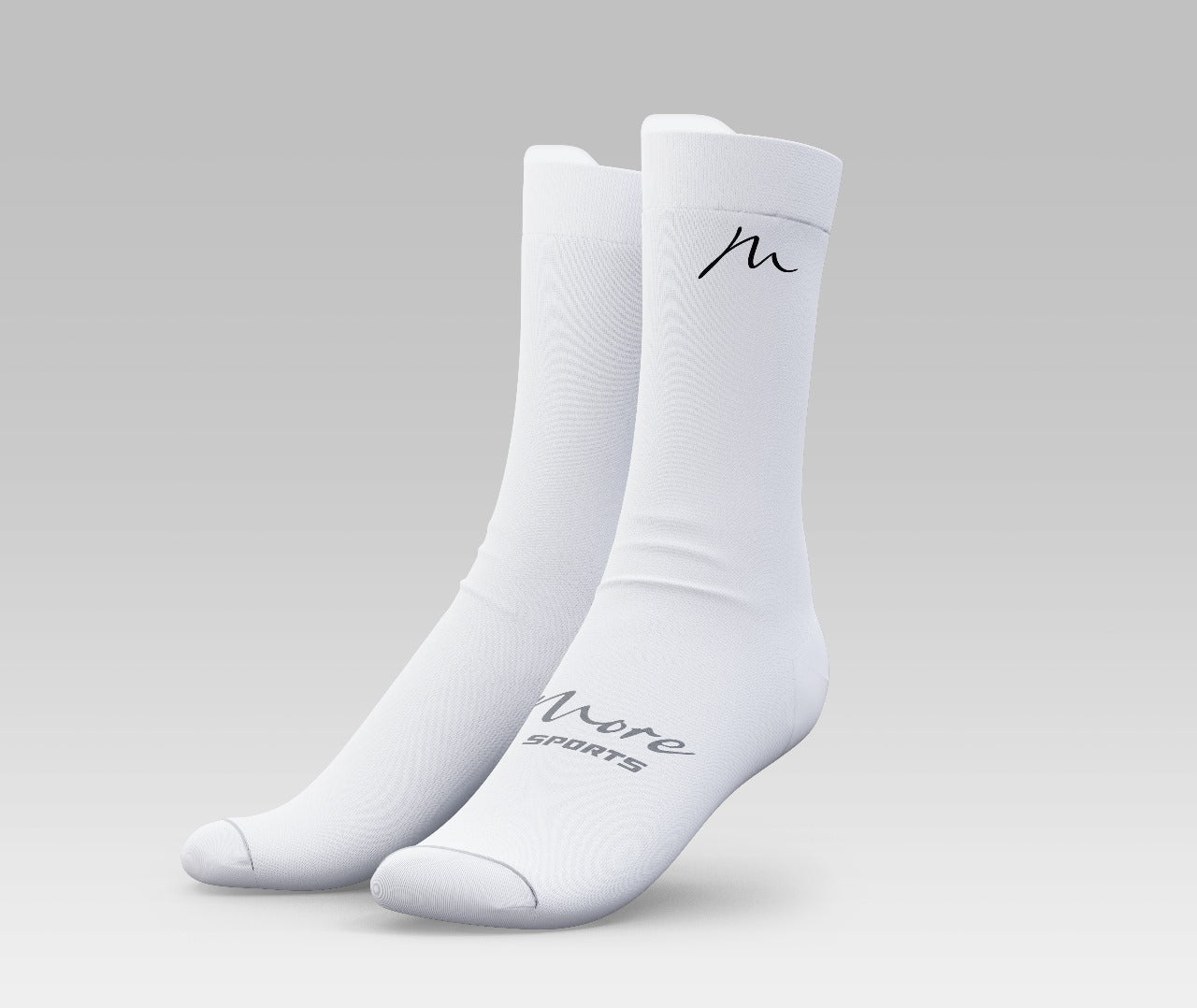 Medias Deportivas - Running Pro Blancas