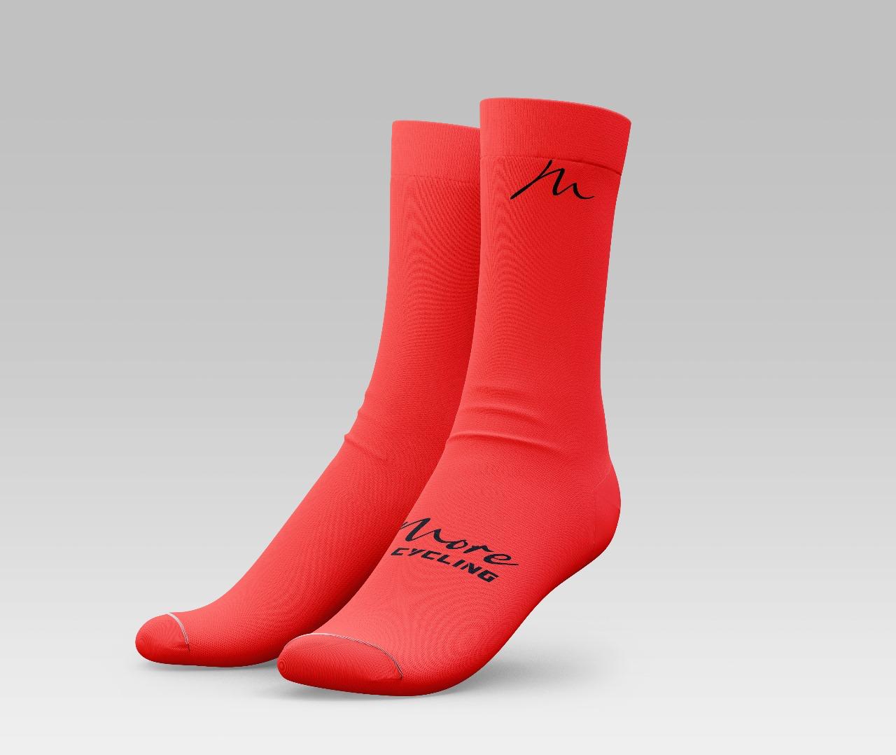 Medias Deportivas Naranja - Ciclismo | Running
