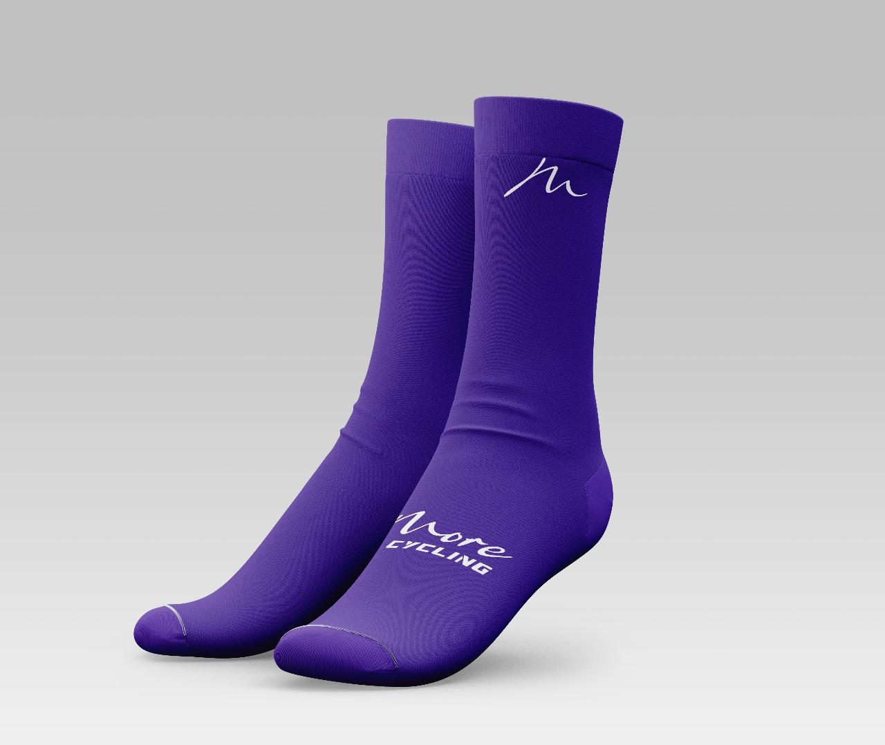 Medias Deportivas - Morado - Ciclismo | Running