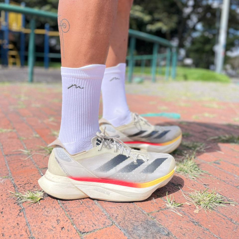 Medias Deportivas - Running Pro Blancas