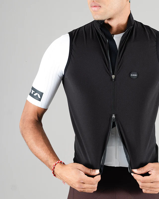 Chaleco Ciclismo Hombre Cyclone Negro