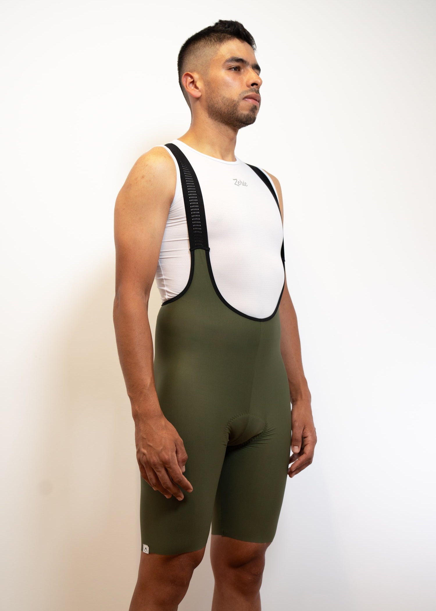 Bib Short Pro Line Verde Olivo