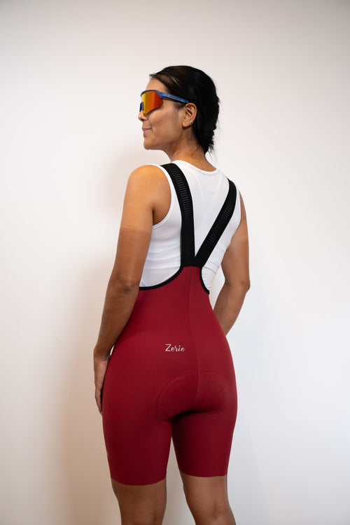 BIb Short Zerie Way to Pro Mujer Rojo Valentino