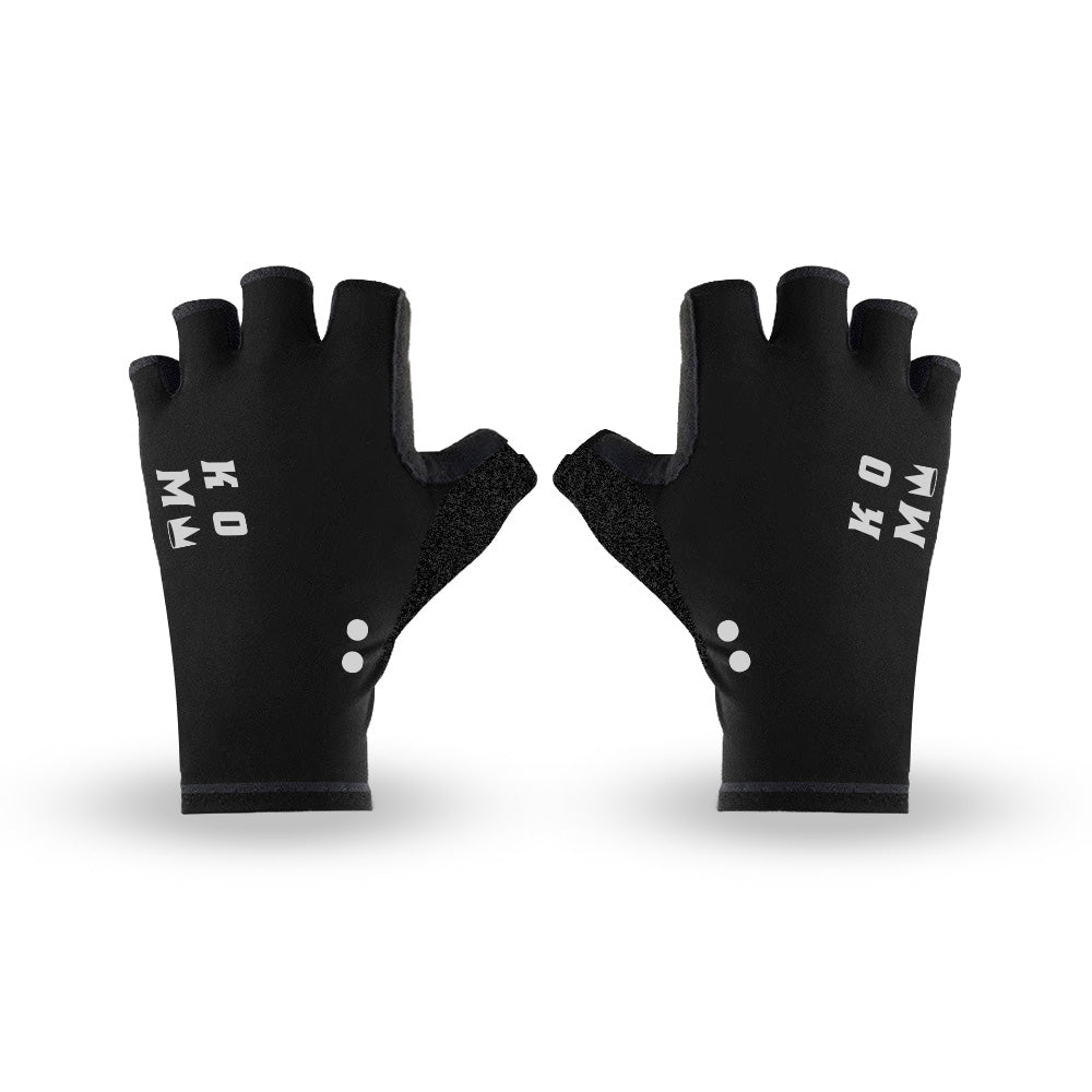 Guantes Cortos KOM Negros