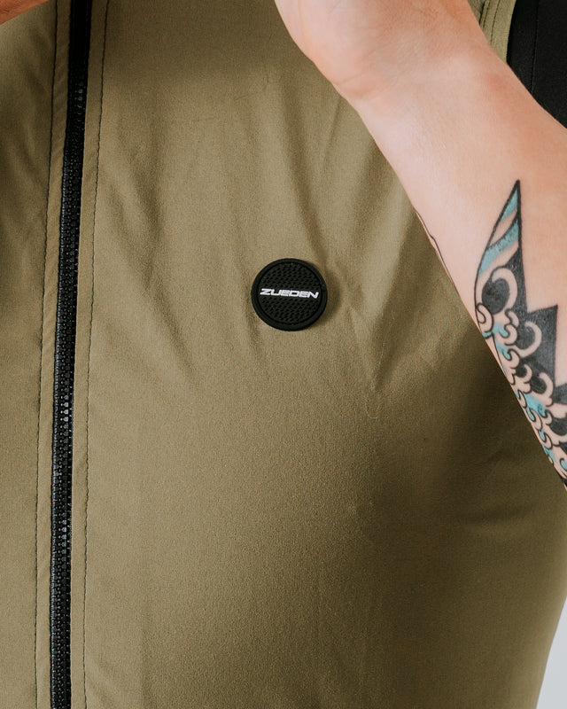 Chaleco Ciclismo Hombre Cyclone Oro Rush